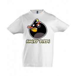 Футболка для мальчика Angry Birds черный