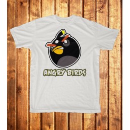 Футболка мужская Angry Birds черный