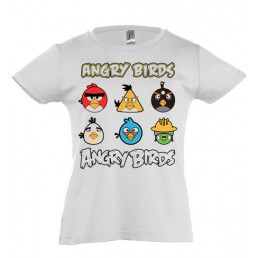 Футболка для девочки Angry Birds 5