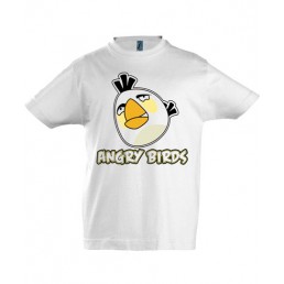 Футболка для мальчика Angry Birds белый
