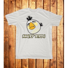 Мужская футболка Angry Birds белый 