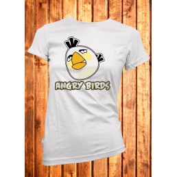 Футболка женская Angry Birds белый