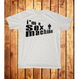 Футболка мужская  Секс машина