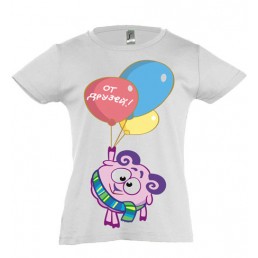 Футболка для девочки  Бараш 