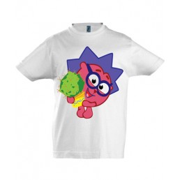 Футболка для мальчика Ежик с кактусом