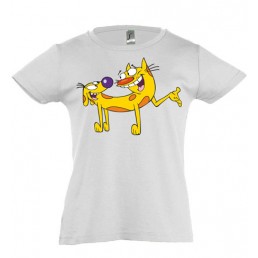 Футболка для девочки  Котопес