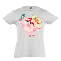 Футболка для девочки  Нюша с зеркальцем