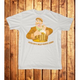 Футболка мужская  Пей пиво...