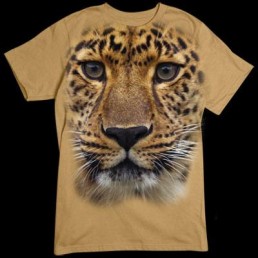 3D футболка Леопард