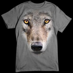 3D футболка Волк