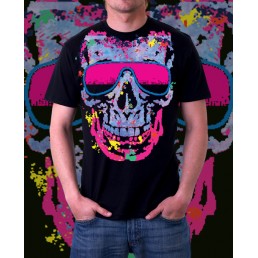 Мужская футболка Череп в очках