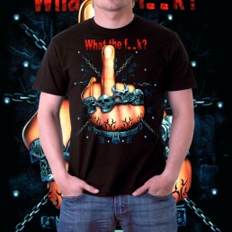 Мужская 3d футболка What the f..k