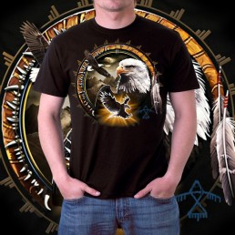 Мужская 3д футболка Орлы