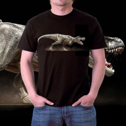 Футболка 3д мужская Динозавр