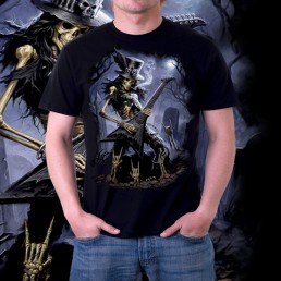 Мужская футболка 3д Play Dead