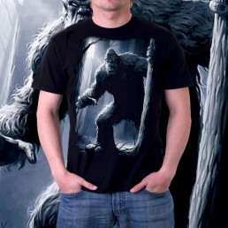 Мужская футболка 3д Sasquatch
