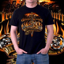 Мужская 3д футболка Orange county 2