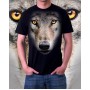 3D футболка Волк