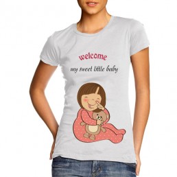 Футболка женская Welcome Baby Футболка женская Welcome Baby