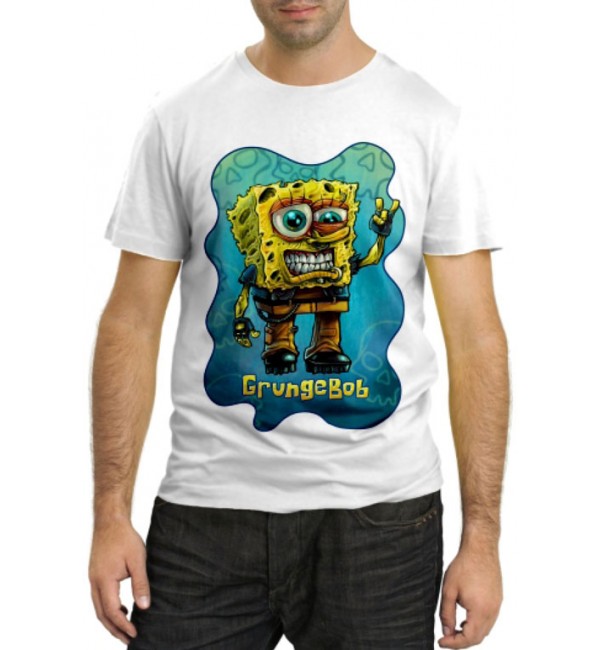 Модная футболка GrungeBob