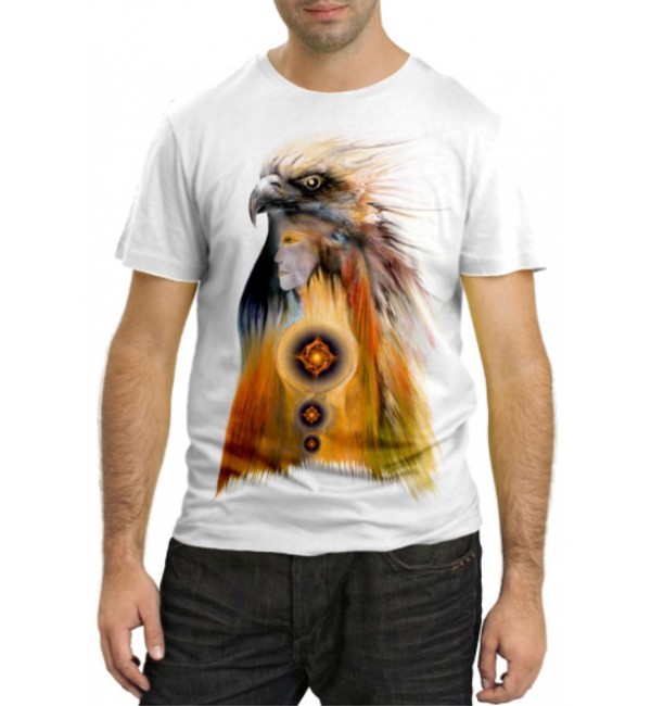 Модная футболка Человек-орел
