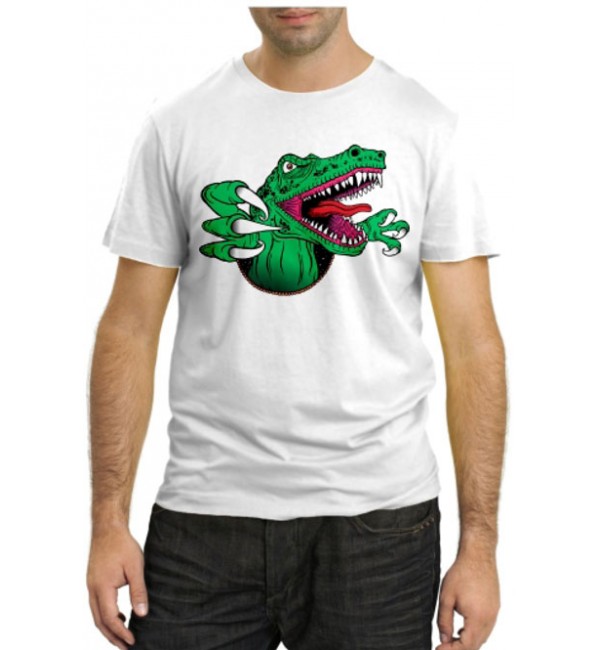 Модная футболка Зеленый дракон