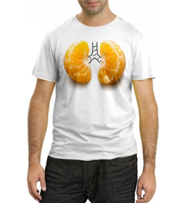 Модная футболка Легкие-мандаринки