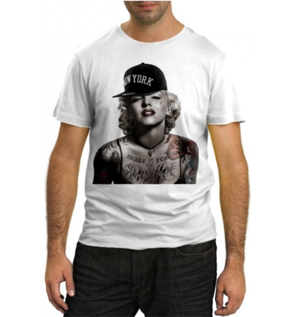 Модная футболка Marilyn Monroe