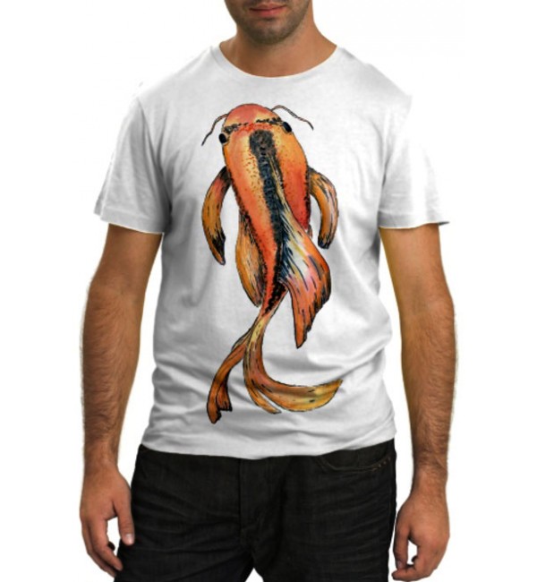 Модная футболка Золотая рыбка