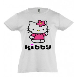 Футболка для девочки  Kitty 1