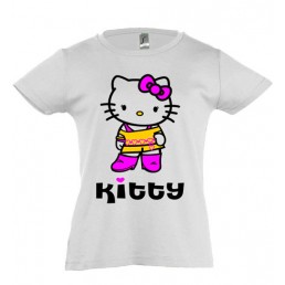 Футболка для девочки  Kitty 2 