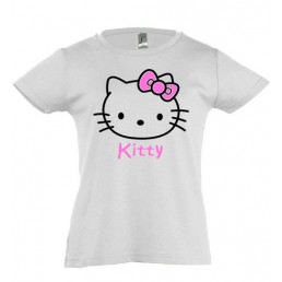 Футболка для девочки  Kitty 3 