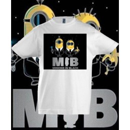 Детская футболка Миньон в черном