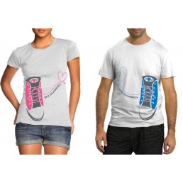 Футболки для двоих Кеды
