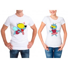 Парные футболки Вжик