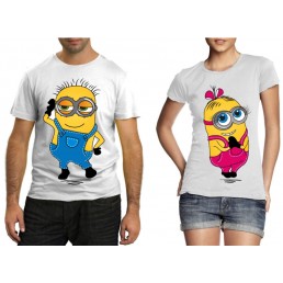 Парные футболки Миньйоны