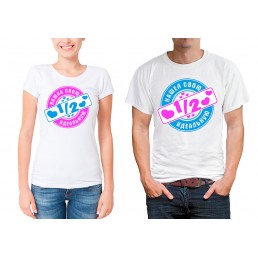 Парные футболки для двоих Нашел свою половинку Парные футболки для двоих Нашел свою половинку