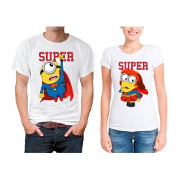 Парные футболки Супер миньйоны
