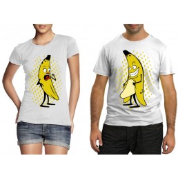 Парные футболки Влюбленные бананы