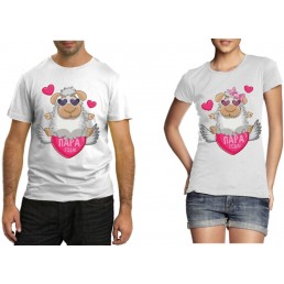 Парные футболки Пара года Овечки