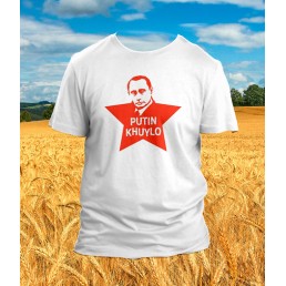 Футболка PUTIN KHUYLO и звезда