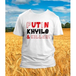 Футболка PUTIN KHUYLO & Killer