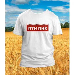 Футболка ПТН ПНХ и стена