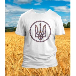 Футболка патриотическая Трезуб 1