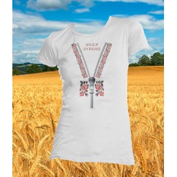 Патриотическая футболка Unzip Ukraine Патриотическая футболка Unzip Ukraine