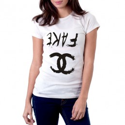 Футболка женская Fake