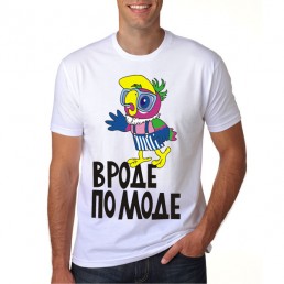 Футболка мужская Вроде по моде Футболка мужская Вроде по моде