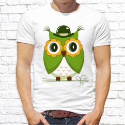 Мужская футболка Папа - сова Мужская футболка Папа - сова