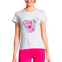 Женская футболка Вырастили с любовью Женская футболка Вырастили с любовью