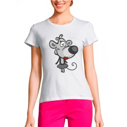 Женская футболка Мышка Женская футболка Мышка